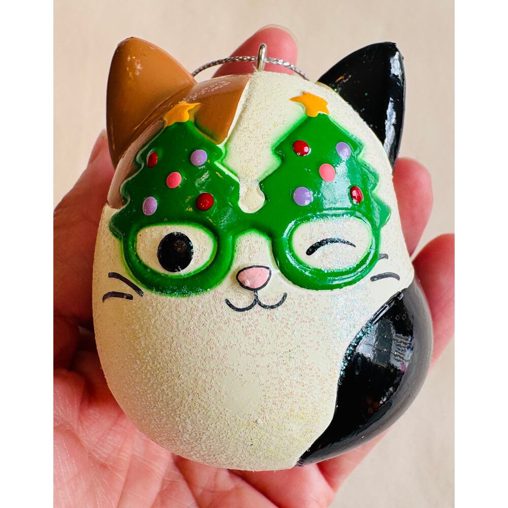 Kellytoys Squishmallows Cat Holiday Christmas Ornament